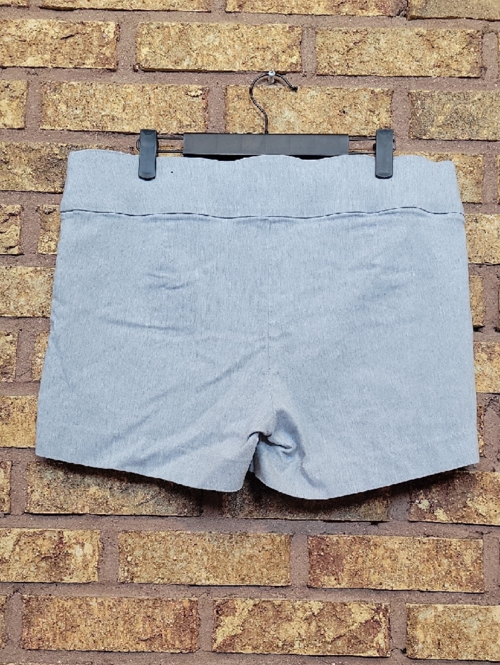 Maurices Pull-On Tailored Shorts Stretch Crepe Rayon Blend Elastic Waist Size L - Picture 5 of 11